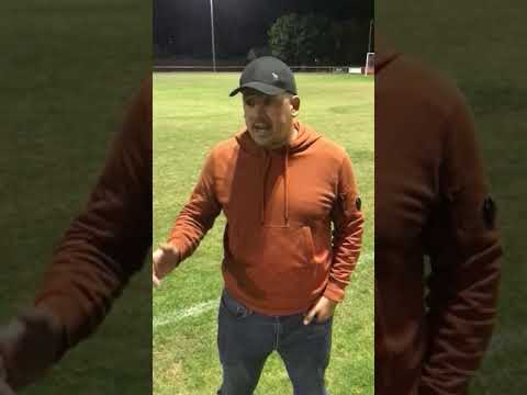 Rich Luffman post match at Fairford