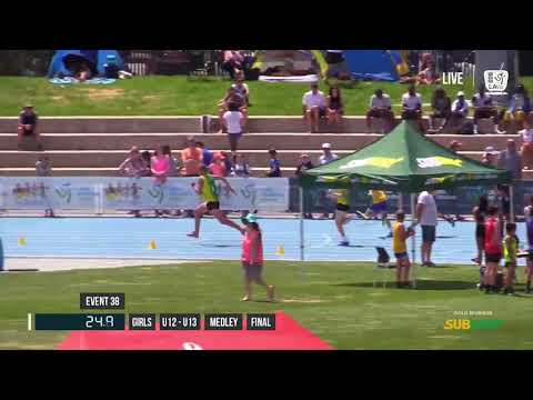 BOYS U15 4X100M HEAT 2 - 2017 SUBWAY STATE RELAY CHAMPIONSHIPS // LAVicTV