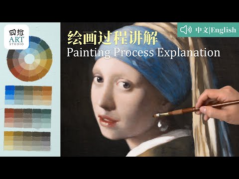 Vermeer “Girl with a Pearl Earring” Oil Painting Process