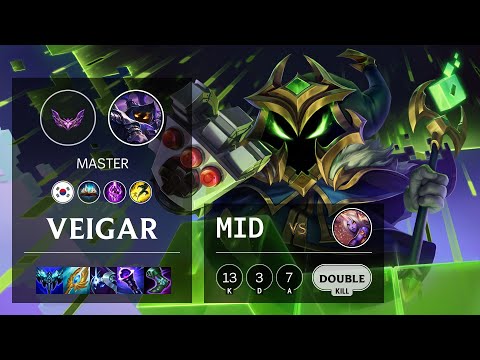 Veigar Mid vs Soraka - KR Master Patch 12.2