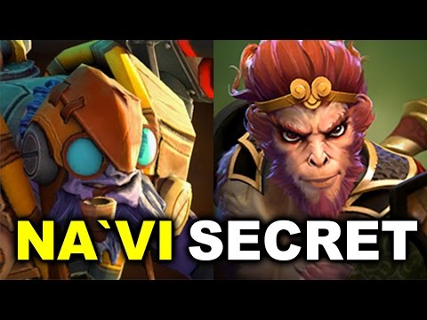 NAVI vs SECRET - Amazing Fight! - DreamLeague 7 DOTA 2