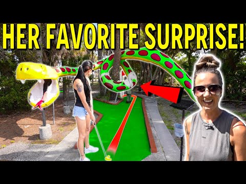 Elisha's Favorite Things Are At This Mini Golf Course!