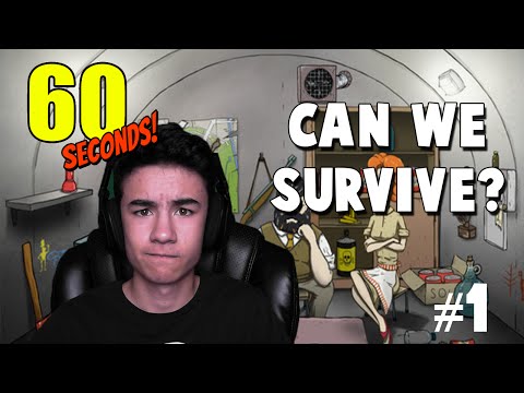 CAN WE BEAT THE GAME? [60 Seconds Game] #1