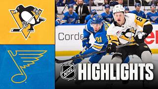 Penguins vs. Blues | NHL Highlights | April 14, 2026