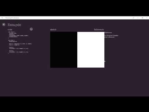 Ezza Munir Processing Rectangle Movement