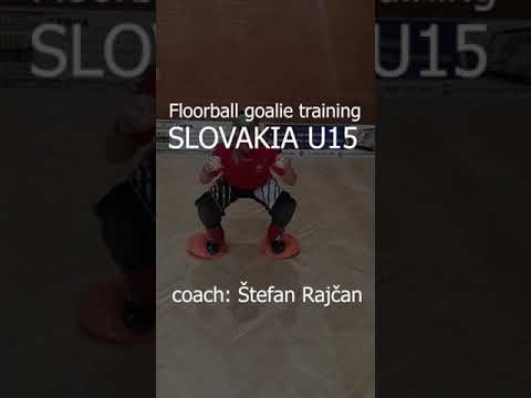 Floorball goalie training U15