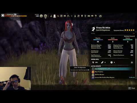 Magicka Nightblade DPS (Solo) - "Lone Wolf" - Dragon Bones