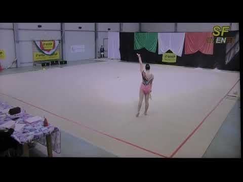 Campionato Nazionale UISP 2021 -   Martina Rovina cerchio e clavette