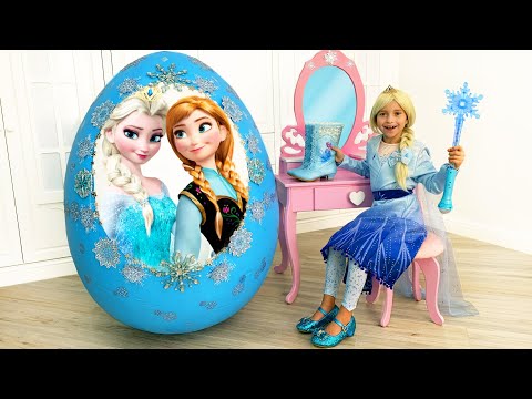 Sofia and her new Princess Elsa room