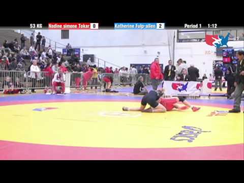 WM 53 KG - Nadine simone Tokar vs. Katherine Fulp-allen