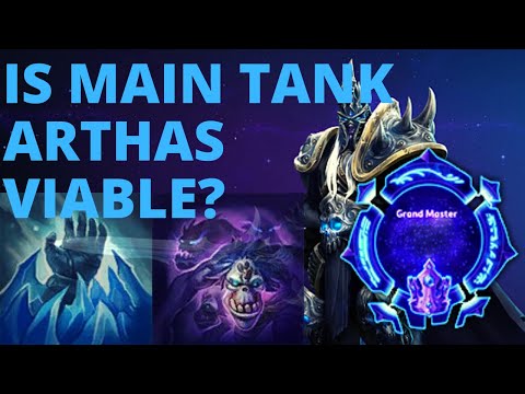 Arthas Ghouls - ARTHAS MAIN TANK GAME! - Grandmaster Storm League