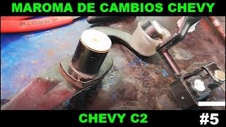 Como cambiar los empaques la maroma de la palanca de velocidades un Chevrolet Chevy | Opel Corsa