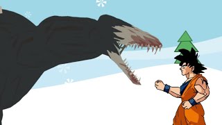 SCP-682 vs. Goku | DC2 Animation