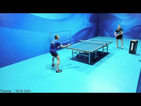 Training morning 16.06.2023 Wincup Table Tennis