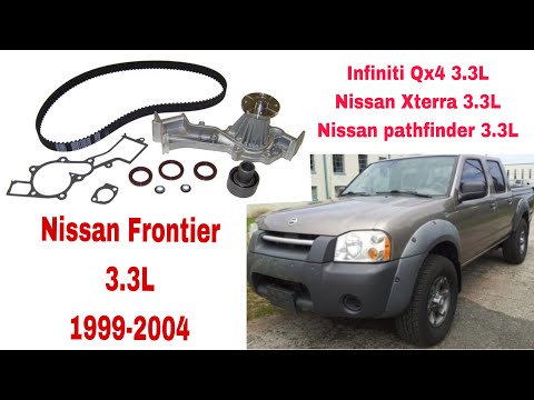 REEMPLAZO DE BOMBA DE AGUA Y BANDA DE TIEMPO NISSAN FRONTIER 3.3L 1999/ 2004