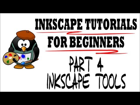 Inkscape Tools - Inkscape Tutorials for Beginners Part 4