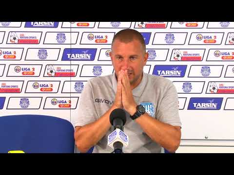 Conferință de presă Costel Enache! CSM POLITEHNICA IAȘI - CONCORDIA   CHIAJNA 0-1, 7 AUG 2021