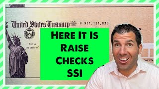 Here It Is: The Plan to Raise SSI Checks - Supplemental Security Income