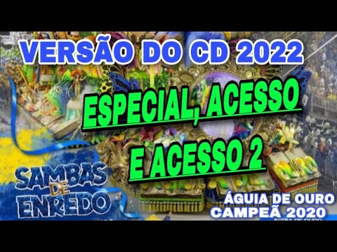 CD Sambas de Enredo 2022 (COMPLETÃO) São Paulo - VERSÃO OFICIAL