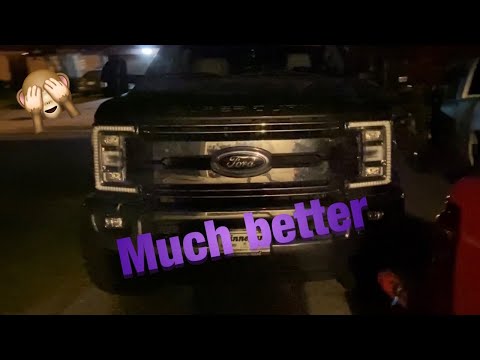 2017 f250 Oem LED headlight conversion