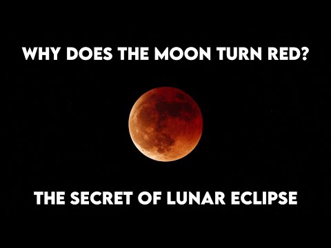 Why Does a Lunar Eclipse Turn the Moon Red? #LunarEclipse #BloodMoon #SpaceExplained
