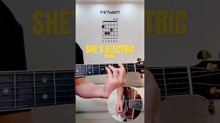 She's Electric | Oasis | Guitar Tutorial #guitar #oasis #howtoplay #guitarlesson #chords #gtr