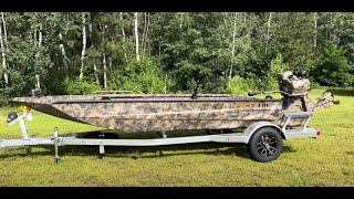 Excel 1860 Shallow Water F86 & Mud Buddy HDR40 ￼Surface Drive Walk Thru & Test Drive