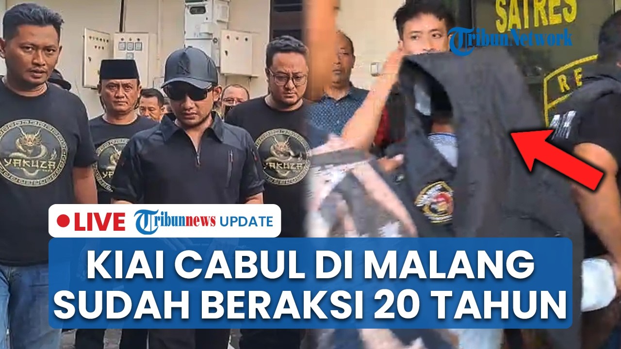 LIVE: Pengasuh Ponpes di Malang Ditangkap Buntut Kasus Pelecehan Santriwati, Sudah Beraksi 20 Tahun