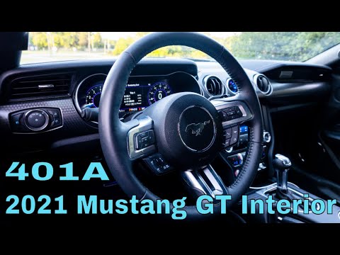 2021 MUSTANG GT PREMIUM | Interior Overview