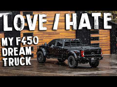 The PROS and CONS Of My Dream Ford F-450 Truck on 40" Super Singles. (Big Truck Life)