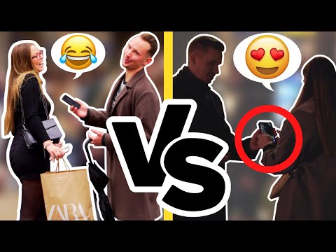 ANMACHSPRÜCHE vs. FRAUEN EHRLICH ANSPRECHEN - Soziales Experiment