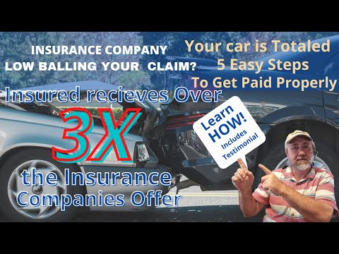 Totaled Vehicle? Total Loss Car? Negotiating Insurance...