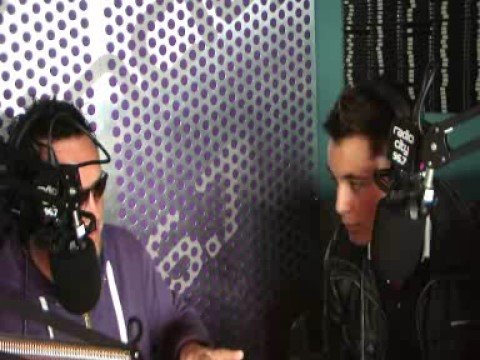 Radio City 96.7's Rick Vaughn meets Leon Jackson