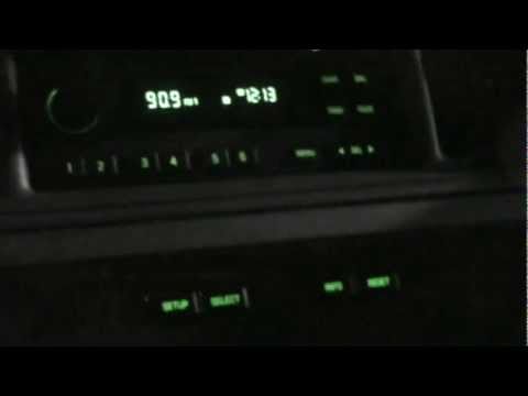 Listening to Oliver B. Greene preach on christian radio while driving at night in Tennessee.