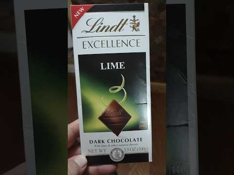 LIME Dark Chocolate Lindt Excellence!