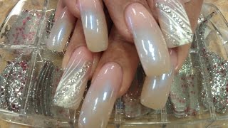 HOW TO SIMPLE REFILL LONG ACRYLIC NAILS FAST