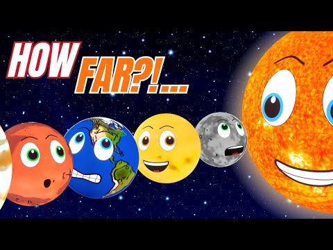 How Far Are the Planets from the Sun? The Great Solar System Race!