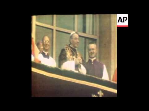SYND 26 8 78 ELECTION OF CARDINAL ALBINO LUCIANI AS NEW POPE