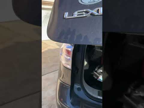 Changing taillights on 2010 Lexus RX450H