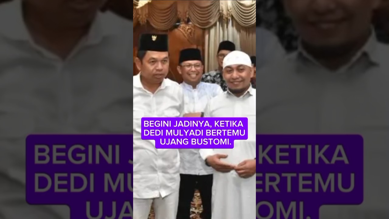 THIS IS WHAT HAPPENED WHEN DEDI MULYADI MEETS UJANG BUSTOMI. #kangdedymulyadi #ujangbustomi #shorts