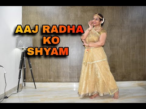Aaj Radha Ko Shyam Yaad Aa Gaya | Chand Ka Tukda | Sridevi  | Dandiya Songs | Dance by  SALONI