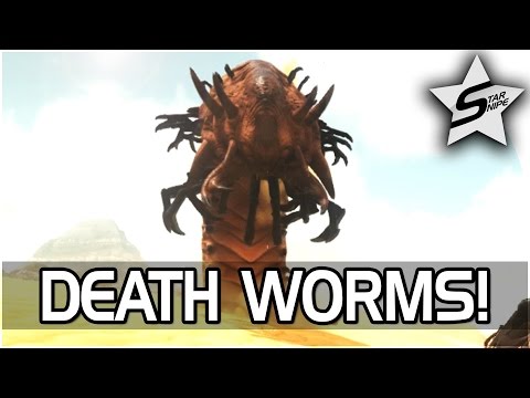 ARK: SCORCHED EARTH Gameplay Part 21 - "DEATH WORMS & WYVERN CENTRAL!" (ARK Survival Evolved)