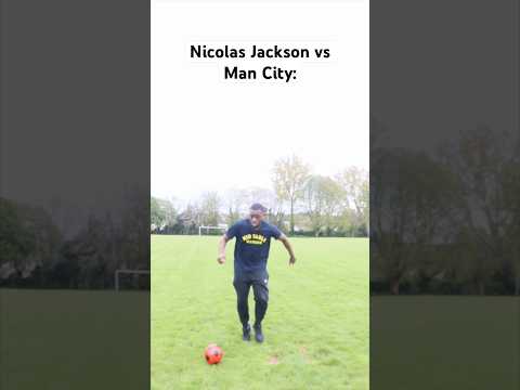 Nicolas Jackson vs Man City in the FA Cup Semi Final… 