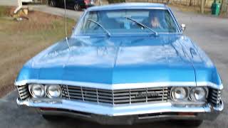 1967 Chevrolet Impala Sport Coupe Front Lights