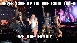 Spice Girls - Never Give Up On The Good Times/We Are Family (SpiceWorld 2019 - June 14 - Multiangle)