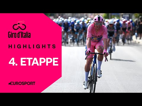 Giro d'Italia 2025 | 4. Etappe | Highlights deutsch | Radsport