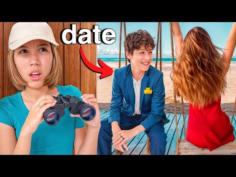 SPYING On My Brother On His FIRST  DATE!
