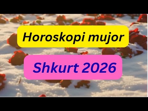 Horoskopi mujor  SHKURT 2026
