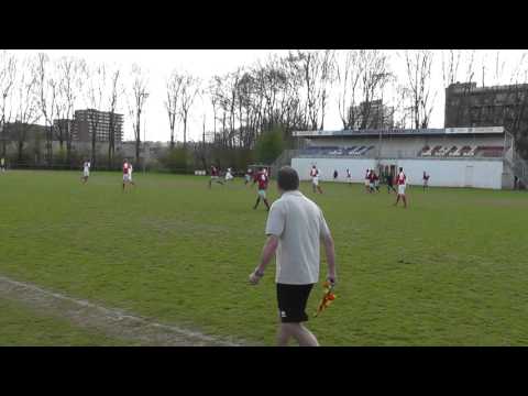 10 april 2016 Zwaluwen Utrecht 11 1 - UVV 1 com 2-1 Doelpunt Zwaluwen (2-1)