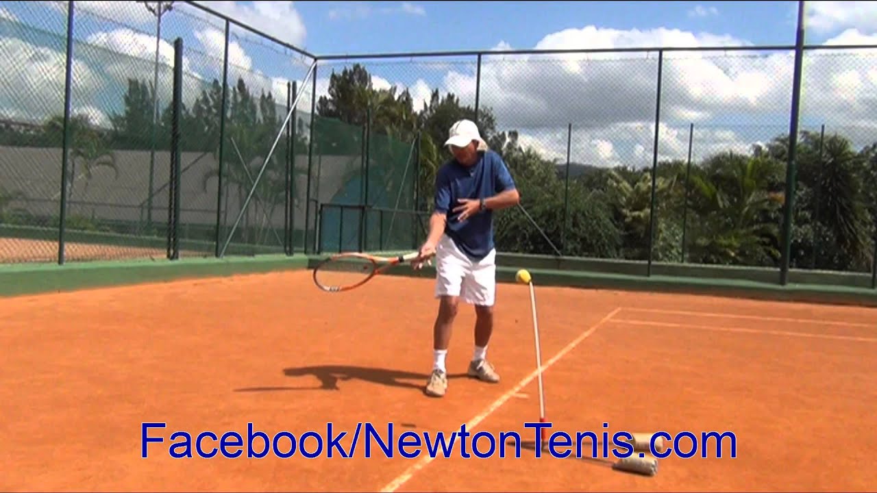 Aprenda jogar tenis - Aprenda bater de direita - Master the forehand  by NewtonTennis Tips